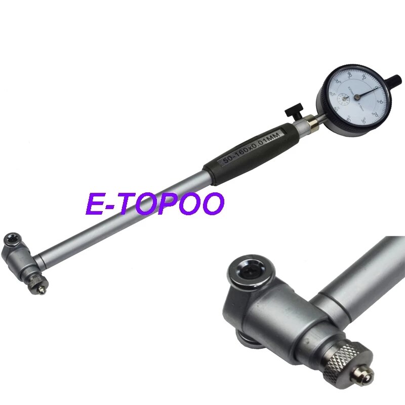 18-35-50-160mm 0.01mm Dial Bore Gauge Hole Diameter Measuring Gauge Inside Diameter Scale Cylinder Volume Meter Dial Indicator