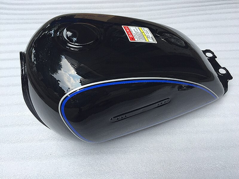 Réservoir de carburant GN125 noir et rouge pour Suzuki, pièces de moto, réservoir d&#39;essence 1994 – 2001, neuf