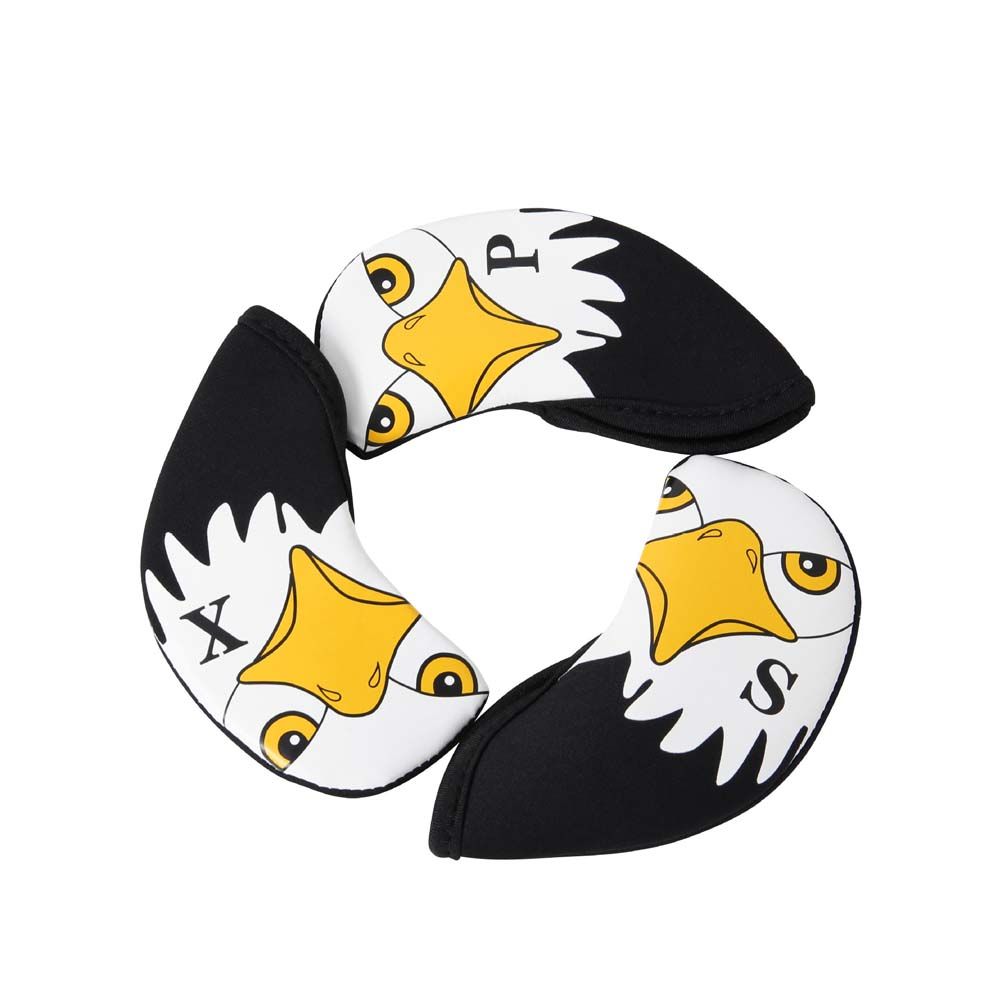 Waterproof Eagle Golf Club Iron Cover Golf Iron Head Covers Golf Club Iron Headovers Wedges Covers 10pcs/set