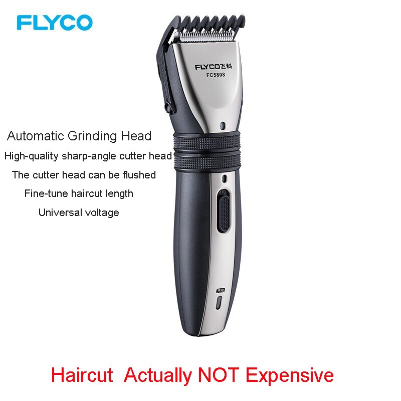 FLYCO Electric Hair Clipper For Adults &amp; Children Electric Shaved Hair Clippers FC5808