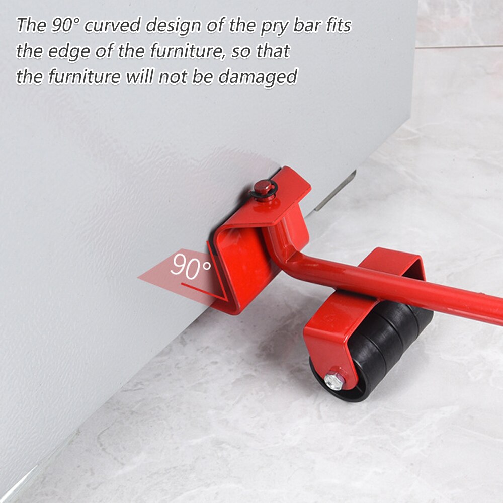 Heavy Furniture Wheels Mover Set Shifter Furniture Lifter Transport Tools with Universal Wheel Stuffs Moving Roller