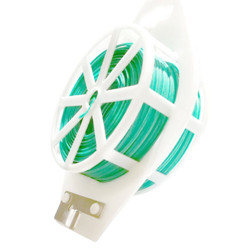 Abraçadeiras de nylon para o jardim e a flor, 20-100m, fio do poder, vegetal, videira, planta de escalada, plantas do apoio, laço