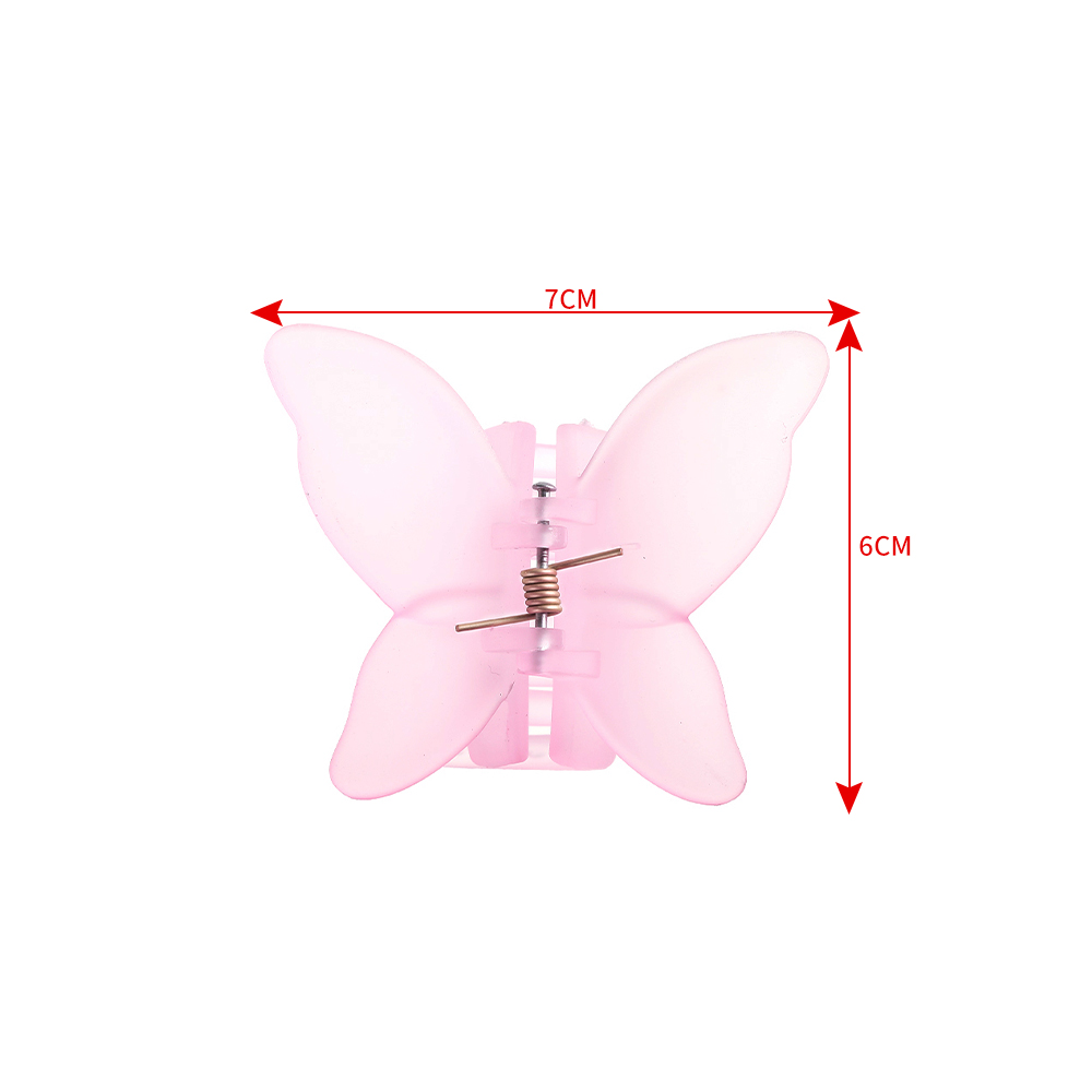 Nueva pinza para el pelo de mariposa de Hada, Clip de cangrejo de Color caramelo, Clip de tiburón de princesa dulce de verano para mujer y niña, horquilla, accesorios para el cabello