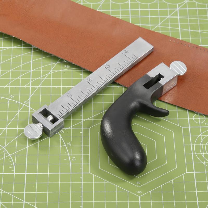 DIY Leather Strap Cutter Hand Cutting Draw Gauge Leather Craft Strip Belt Tools Necessary Household Handicraft Supplies