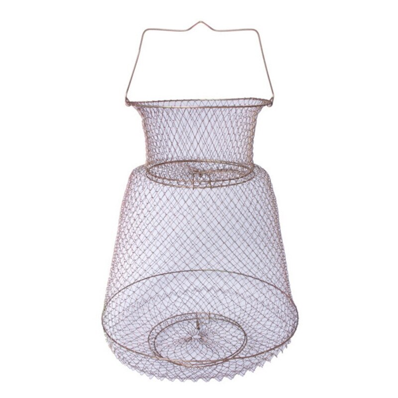 Foldable Iron Mesh Fishing Nets Fish Pot Small Fis... – Vicedeal