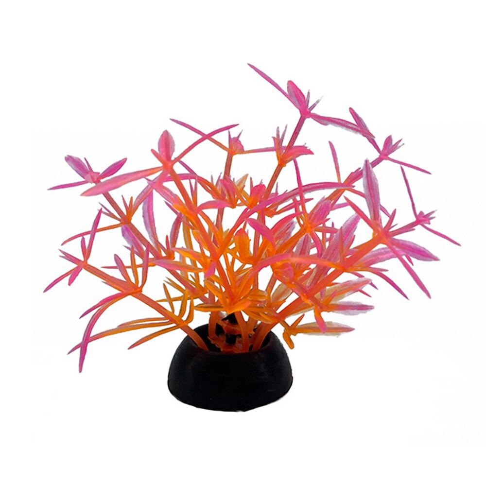 Aquariumdecoratie waterplantensimulatie plastic grassen aquariums ornamenten decoratie: 001