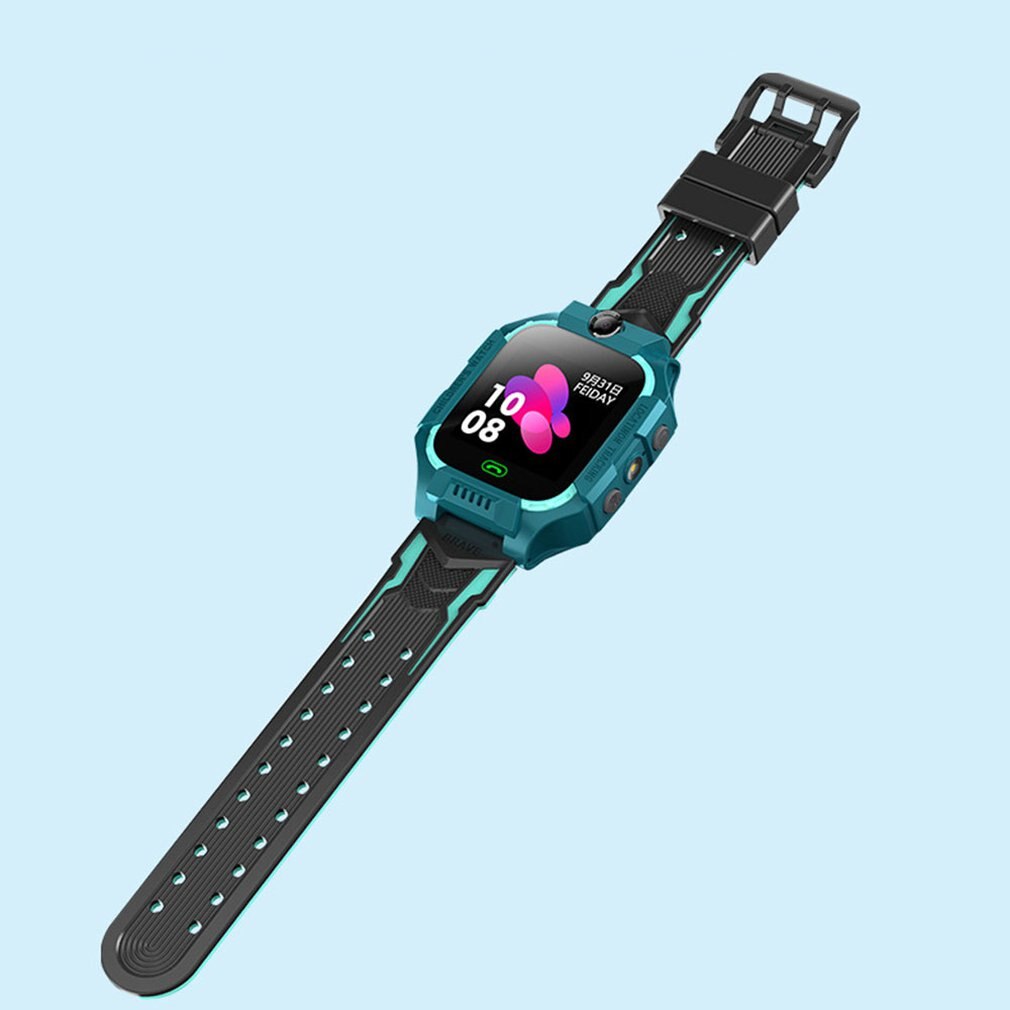 Barn smart klocka telefon med gps lokalisering stegräknare fitness tracker touch kamera anti förlorade väckarklocka