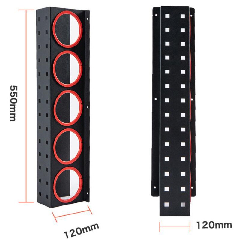 -Spray Bottle Storage Rack Abrasive Material Hanging Rail Car Beauty Shop Accessory Display Auto Cleaning Detailing Tools Han