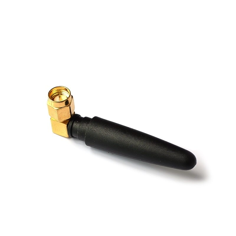 10pcs/lot 900/1800 MHz GSM GPRS SMA male 90 degree 5cm radio Antenna right angle