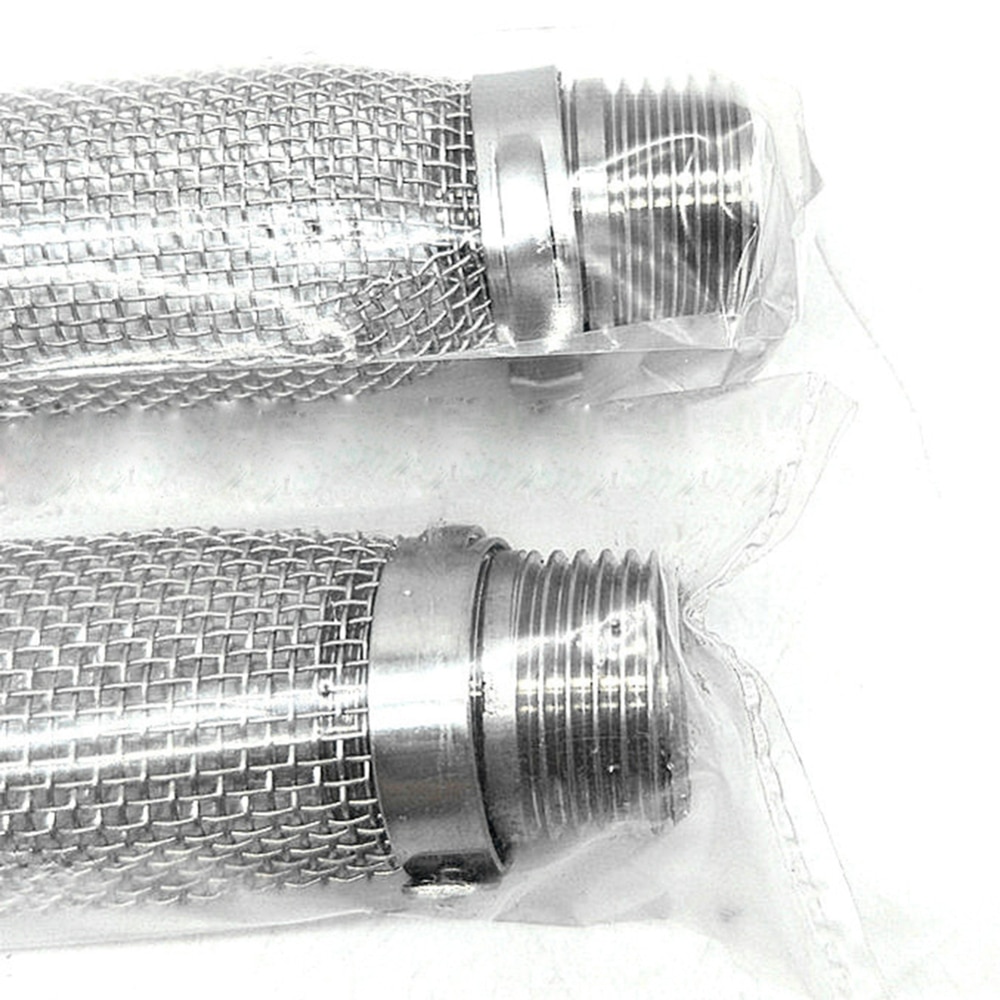 12 " rostfritt stål bazookaskärm 1/2 " npt för hembryggd ölkokare eller mäsktunna/nätfilter för hembryggning