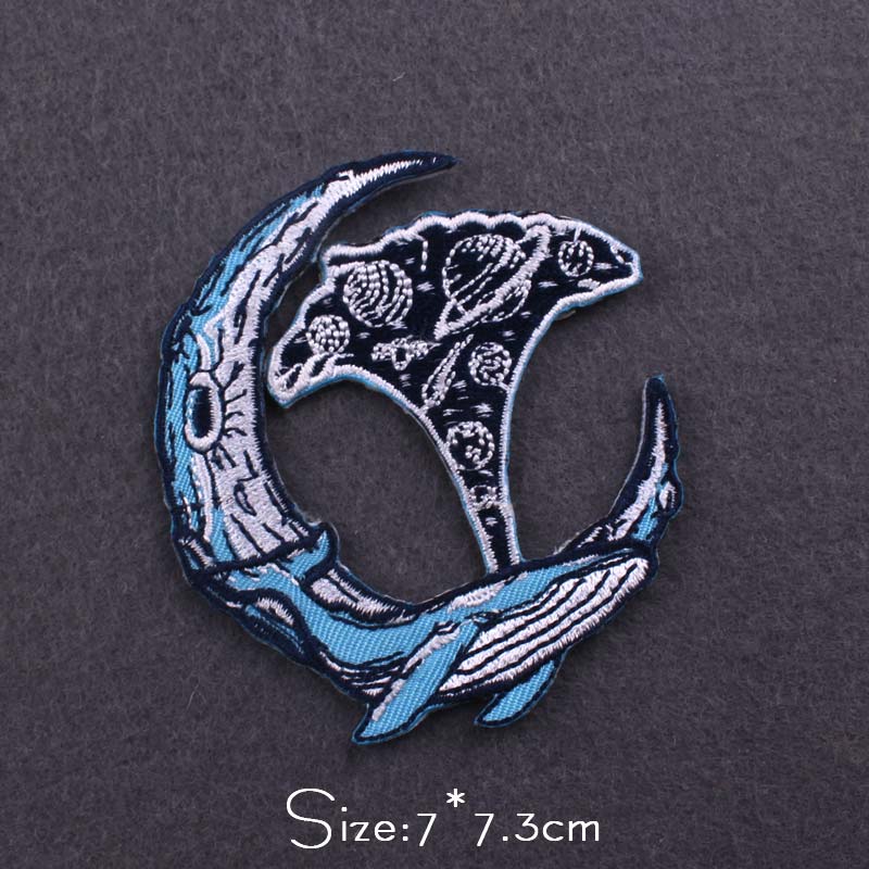 Wildernis Patches Op Kleding Mountain Borduren Patch Natuur Adventure Ijzer Op Patches Voor Kleding Reizen Patch Outdoor Badge: Roze