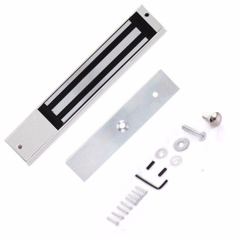 RFID Electric Door Access Control System Kit+350LBs 180kg Magnetic Lock +10 keys+EXIT button