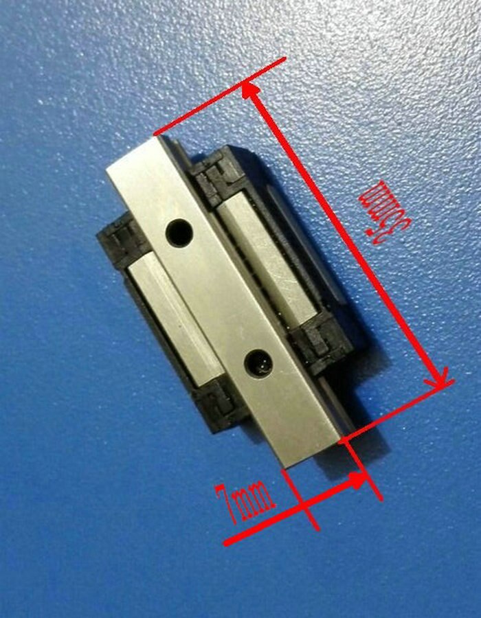 CPC MR7MN Precision linear small slide rail, high precision linear small guide rail, CPC miniature ball slide rail