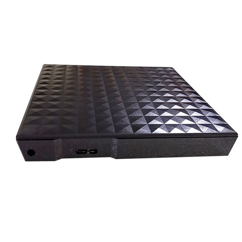 Extern cd dvd-enhet usb 3.0 typ-c diamant utseende dvd-enhet brännare spelare för laptop mac desktop fönster 10 8 7 xp