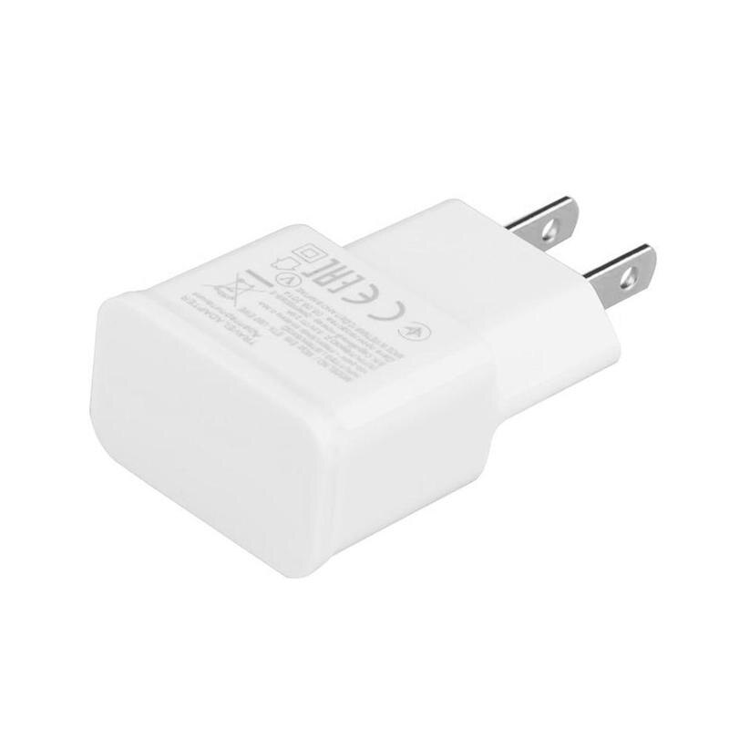Adaptador de 5V 2A, 2 cargador con puerto USB, enchufe europeo/estadounidense para iPad AC, cargador de teléfono Universal de viaje, alimentación P2S8