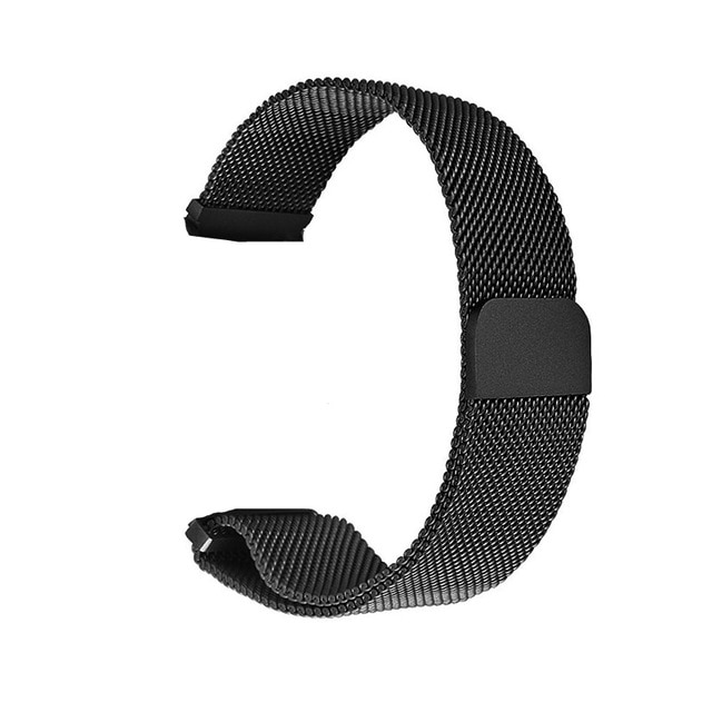 SmartWatch P68 P70 Cinta Originais Novos Acessórios de Silicone Cor Tiras de Aço Relógio Inteligente Relógio de Pulso Bandas mulheres: Milan Steel Black