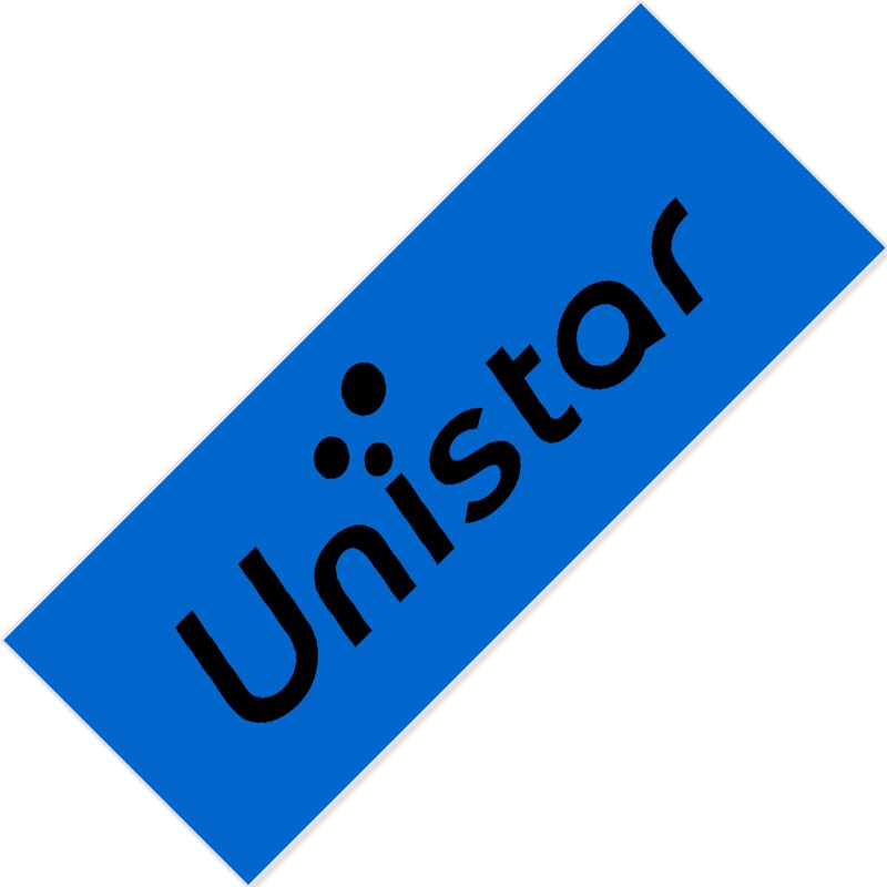 Unistar 91201 91200 12267 compatible pour Dymo Letratag 12m x 4m rubans de papier plastique 91330 91331 Letratag LT-100h étiqueteuse: Black on Blue