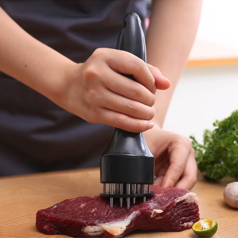 Pork Skin Needle Stainless Steel Meat Tenderizer Needle Meat Press For Steak Pork Beef Fish Meat Tenderizer Hammer