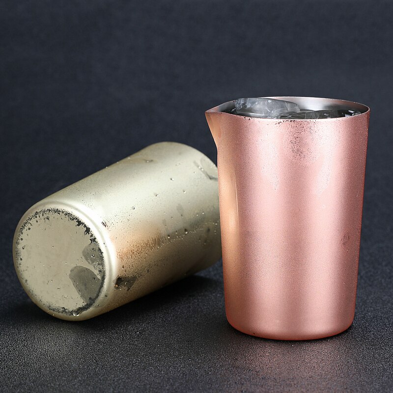 Vaso Mezclador de cóctel, vaso de mezcla de 500ml, recomendado por profesionales y aficionados por igual, haga su propia herramienta de Bar de cóctel especial