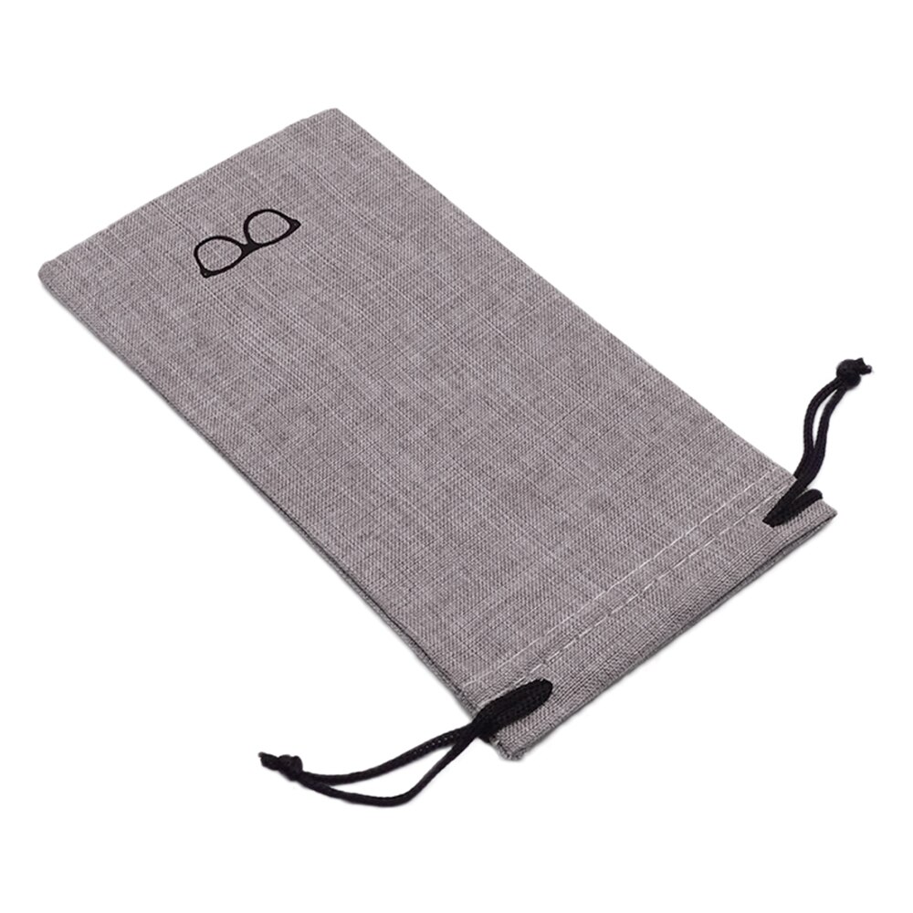 Gafas de sol de plástico para hombre y mujer, estuche rígido para gafas, Estuche para gafas de lectura, accesorios para gafas 1 ud: grey