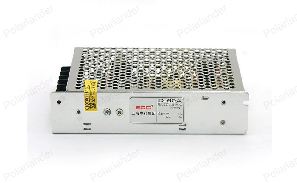 Secure simple operation AC/DC 12V 60A dual output power supply Lighting Transformer LED strip power supply Drive