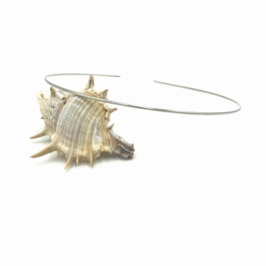 50 Pcs/Lot 1.2mm 3mm 5mm 7mm 10mm Metal Headband Silver Gold Black Hairband for Girls DIY Crafts Hair Hoop Headwear: black