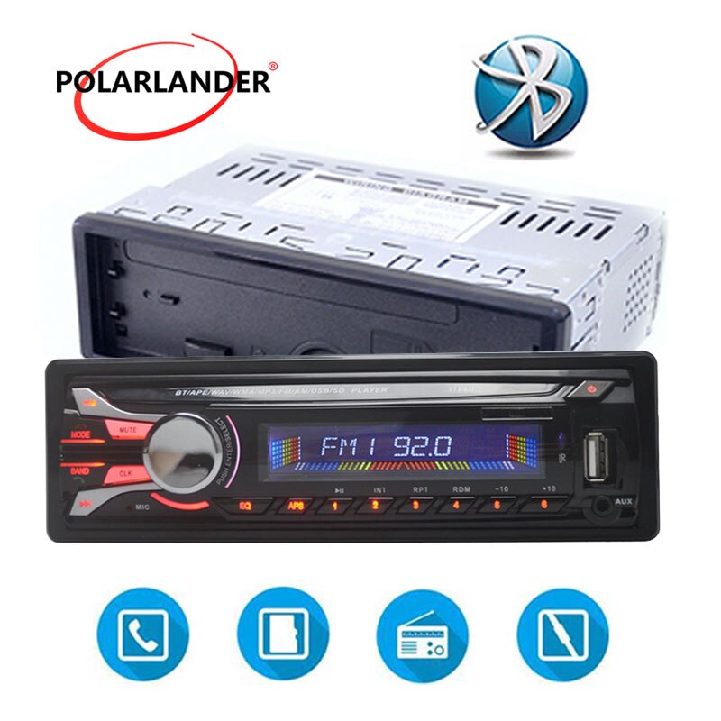 Radio cassette player Car Radio HD Digital Car MP3 Player Autoradio Bluetooth radios USB/SD Car Radio Stereo Player Bluetooth