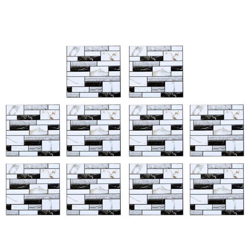 3D Wall Brick Sticker Waterproof Stone Art Wallpaper Self-Adhesive Brick Wallpap: 509