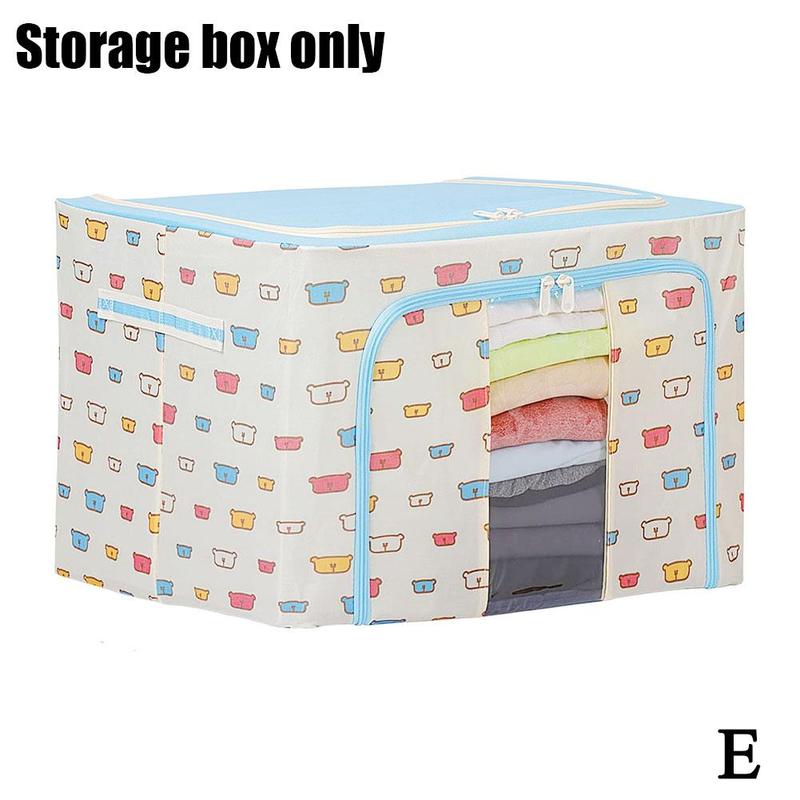 Oxford Fabric Clothes Storage Box Underwear Foldable Organizer Household Laundry Finishing Wardrobe Toy Storage Cabinet