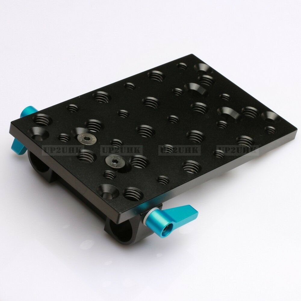 Statief Mount Kaas Plaat Railblock Rod Clamp fr DSLR Rig Kooi Rail Systeem Licht