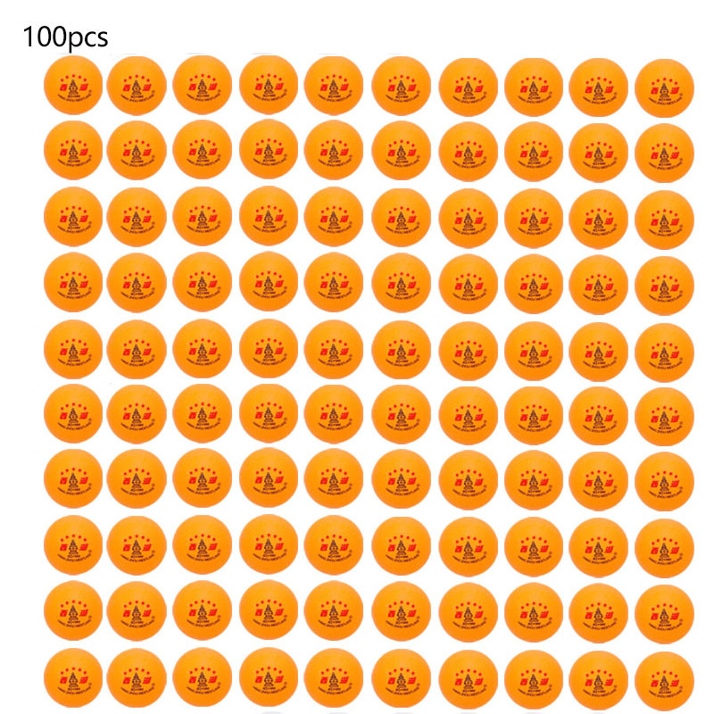 WESTLAKE 5 Star Table Tennis Balls Standard 40+mm ABS Material Ping Pong Balls for Training Amateur Game: Khaki