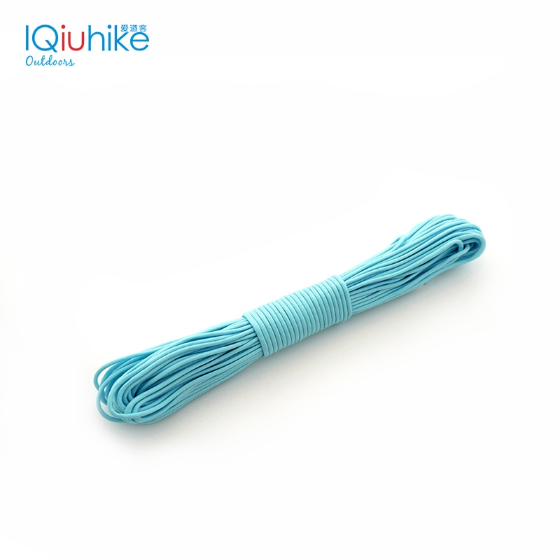 5 Colors Glow in the dark Luminous Paracord 550 100FT Parachute Cord Lanyard Rope 7 Strands Cores Outdoor Survival