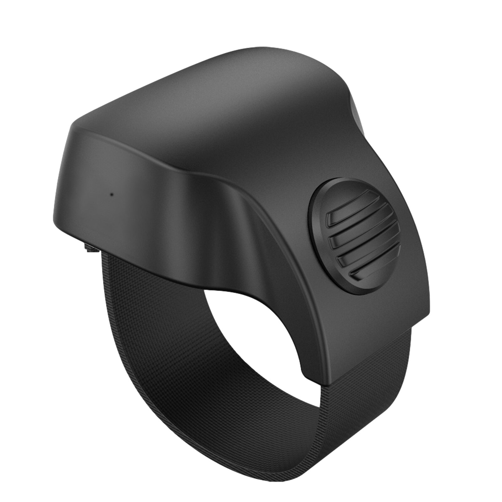 Adjustable Multifunctional Wearable Devices Smart Finger Ring Phone Bluetooth Ring Remote Control E-book Page Turner Ring: Black