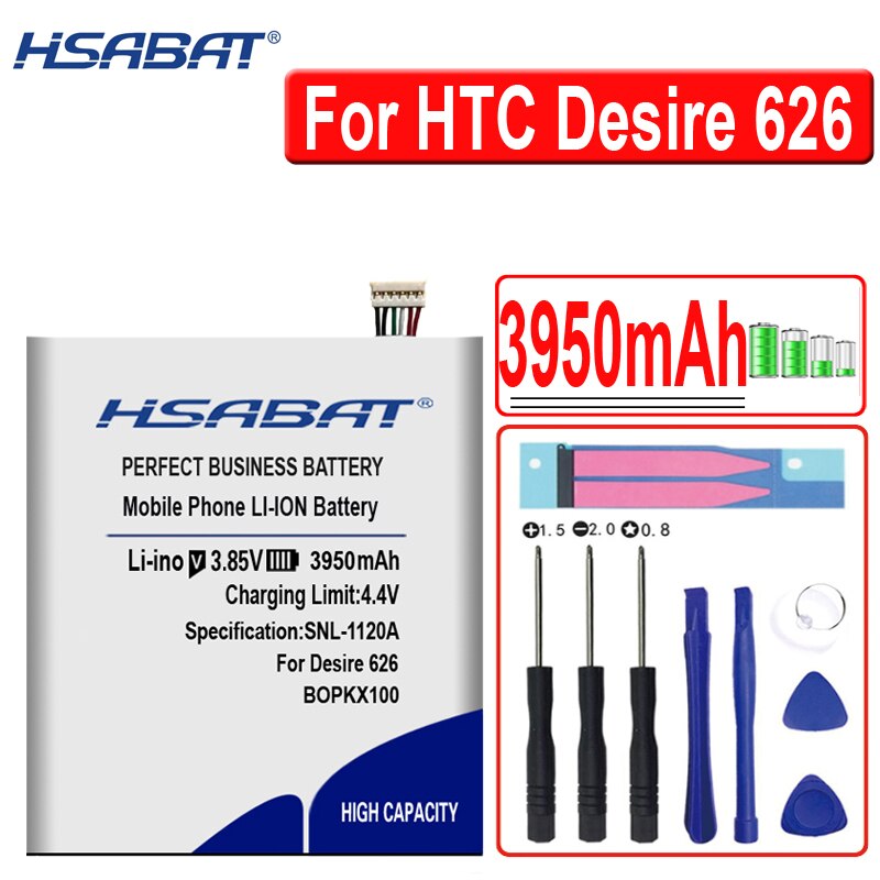 3950-4500mAh B2PUK100 B0PKX100 BOPKX100 Batterie für HTC Verlangen 825 Dual D825H D825U 626 D626W D626T 626G 626S D262W D262D A32