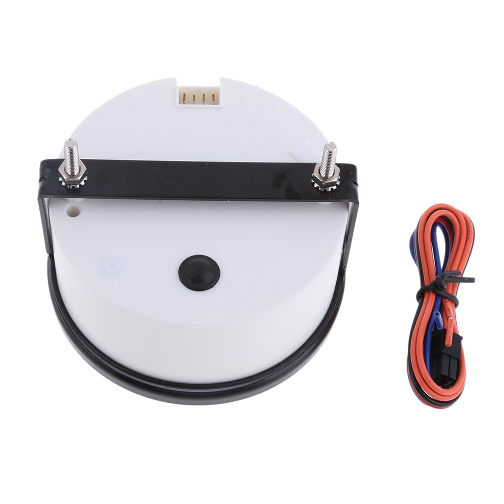 CAR MARINE TACHOMETER GAUGE LCD TACHO HOUR METER 8000 RPM 85MM #2