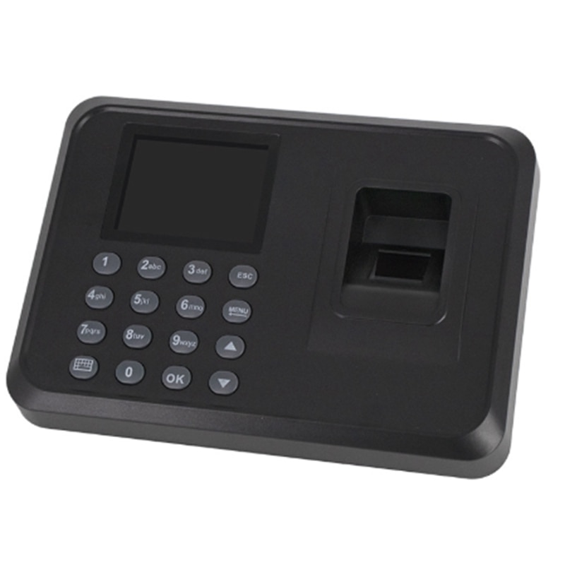 Biometrisk fremmøde system fingeraftrykslæser tidsur medarbejderstyring maskine adgangskontrol pendling stansekortmaskine e: Default Title