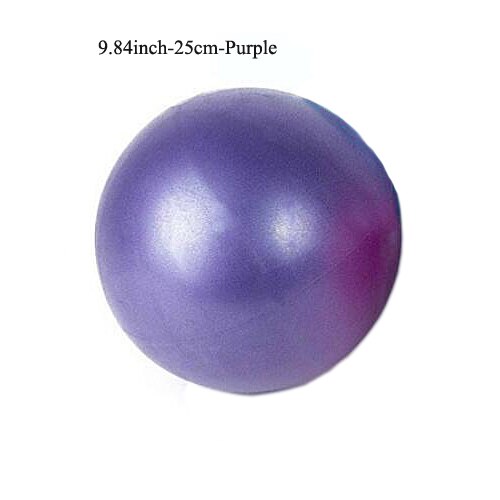 Sfera di Yoga di Sport di Fitness palle Equilibrio Pelota Pilates Esercizio Attrezzature Palestra Palla Nuovo Equilibrio Delle Donne Con Pompa 55 centimetri 65cm 75 centimetri: 9.84 inch-Purple