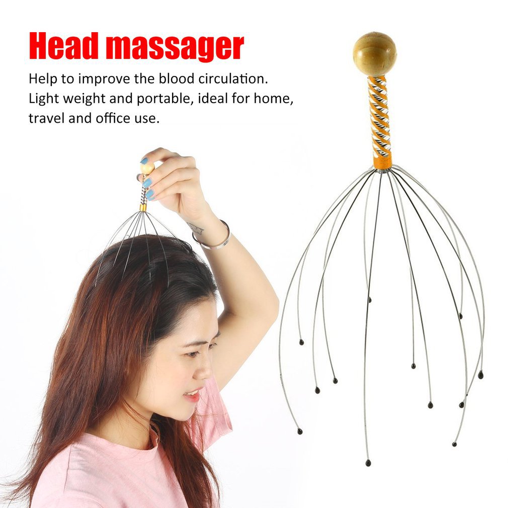 Prylar prylar massageboll massage kroppsverktygset hemmakontor använda hälsovård anti-stress huvudmassager