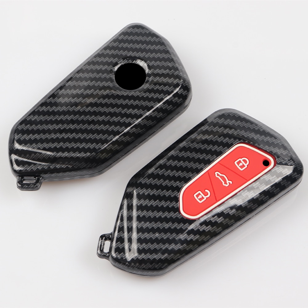 Auto Schlüssel Fall Abdeckung Für VW Volkswagen Golf 8 MK8 ID.3 ID.4 Für Skoda Octavia 4 A8 Sitz Leon MK4 cupra Formentor 2022