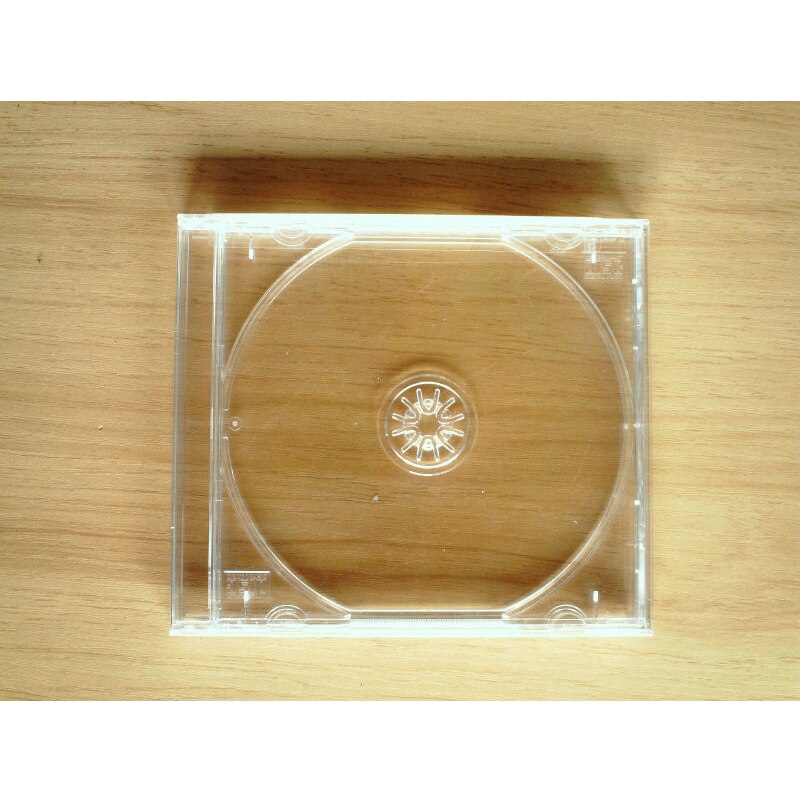 1Pcs Standaard Clear Lade Cd Jewel Case Hold 1 Disc