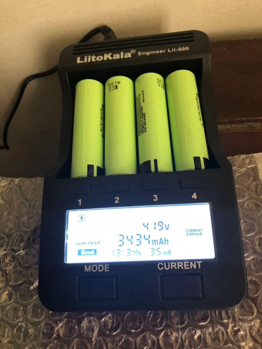 Batería de litio recargable para linterna, NCR18650B, v, 18650 mah, 3,7, Original, novedad de 3400