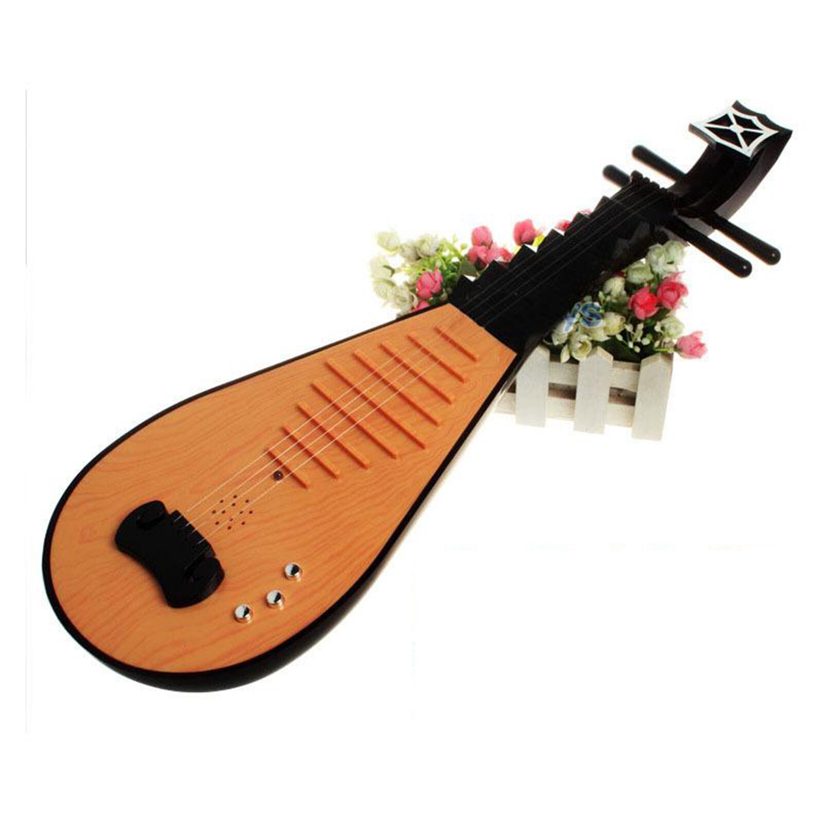 Klassieke Elektrische Pipa Elektrische Chinese Lute Kids Educatief Speelgoed Elektrische Instrument Muzikale Peuter Snaarinstrument