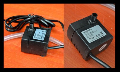 Filtre externe suspendu pour aquarium, équipement de filtration pour plantes et poissons: 1pc pump