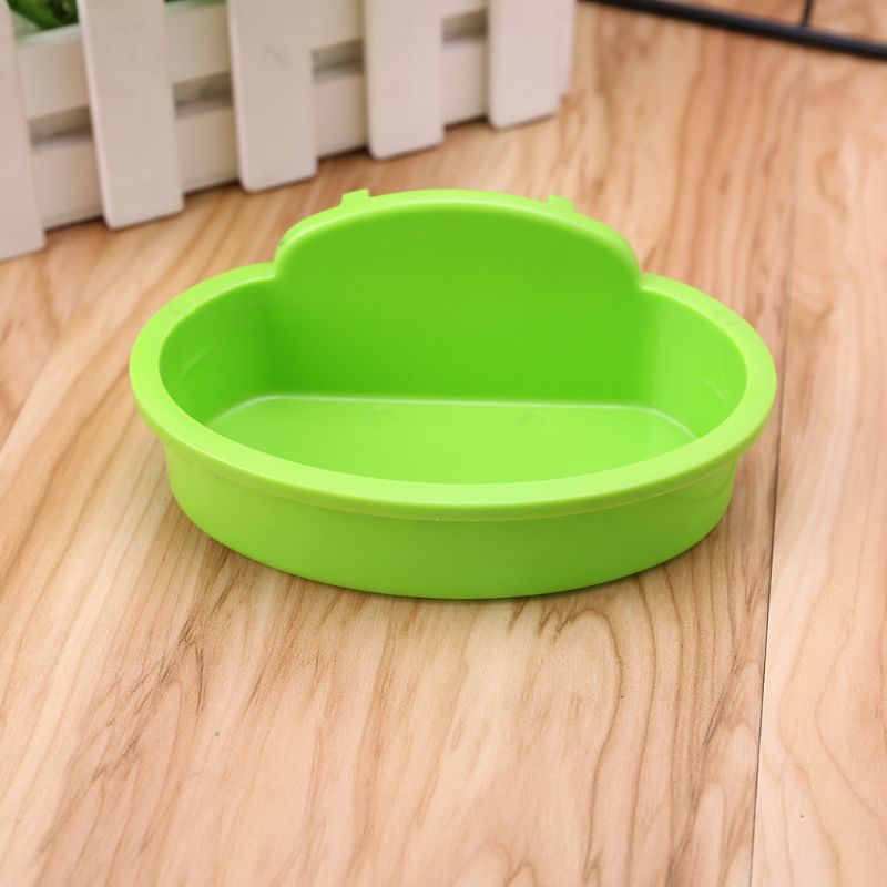 Vogel hamster kom klein huisdier kooi hangend drinken voedsel voederbak voederbak badgereedschap