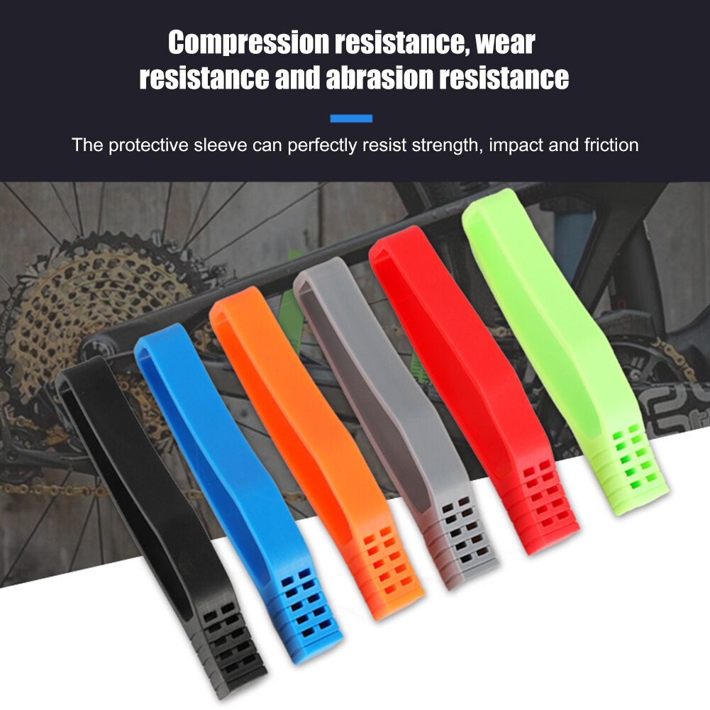 1Set Universal MTB Road Bicycle Chainstay Protector Frame Chainstay Pad For Bike Scratch-Resistant Cover Anti-Skid Push Guard
