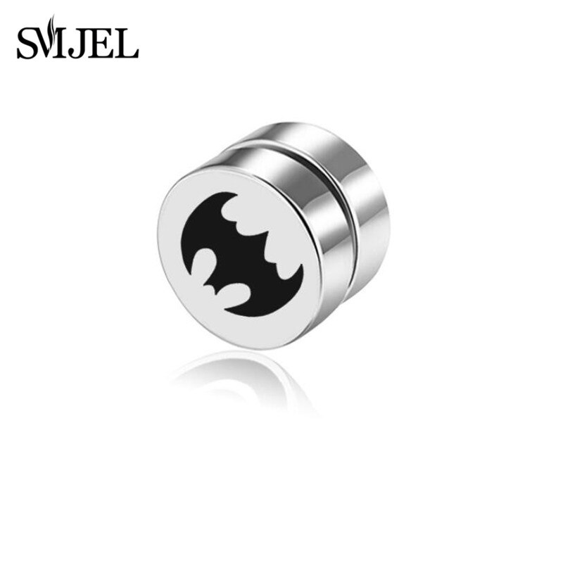 Pendientes Punk con imán fuerte para hombre y mujer, aretes sin perforación, aretes falsos, sin agujero para la oreja, , accesorios de joyería: Color oro puro