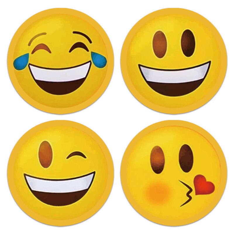 Leuke Cartoon Smiley Sticker Leraar Kinderen Beloning Sticker Verjaardag Party Decor Sticker Bakken Huwelijkscadeau Afdichting Lijm: A 25MM 100PCS