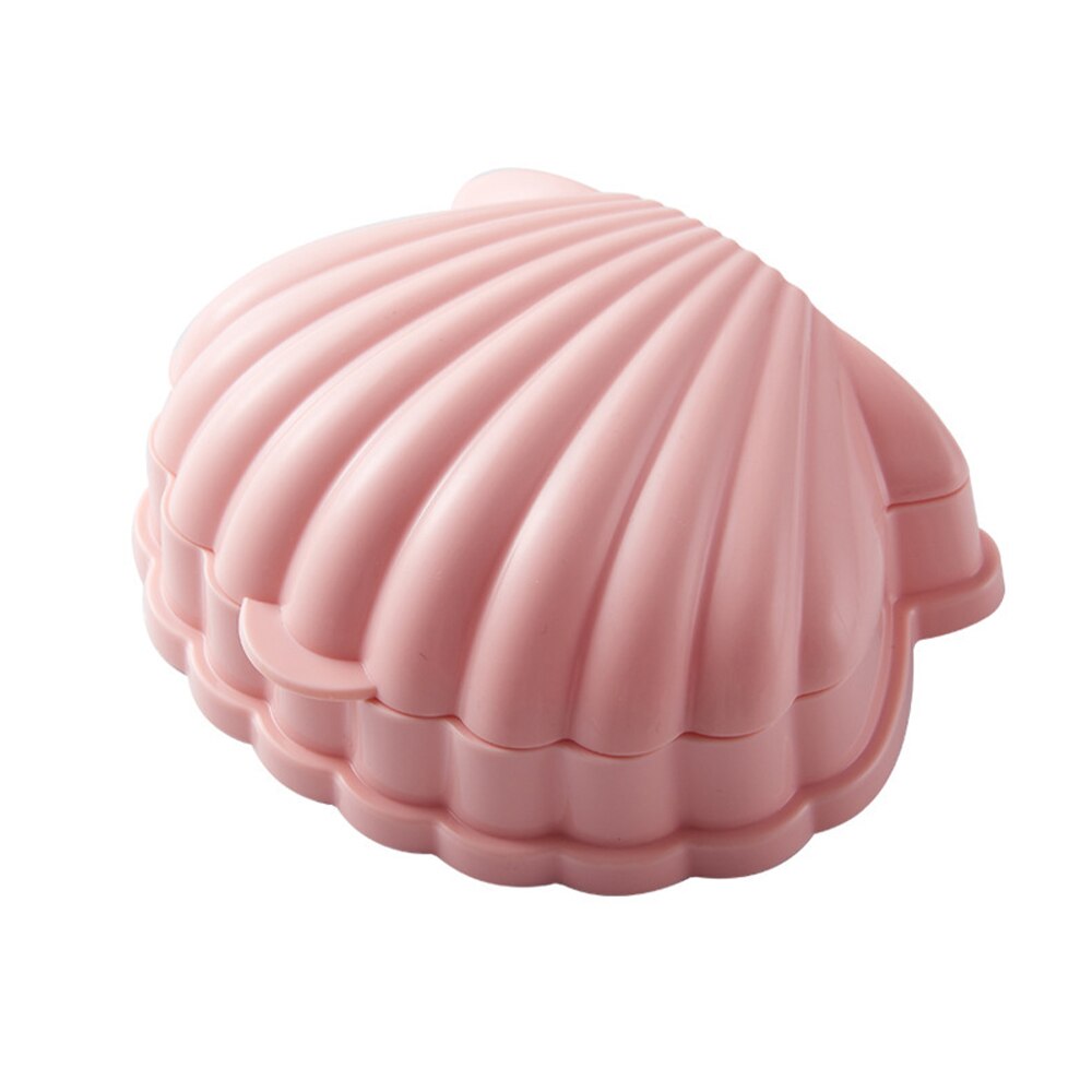 Kreatywna pokrywka kształt mydelniczka odpływ łazienkowy mydelniczka mydło podróżne przechowywanie ochraniać Obudowa akcesoria łazienkowe: Różowy