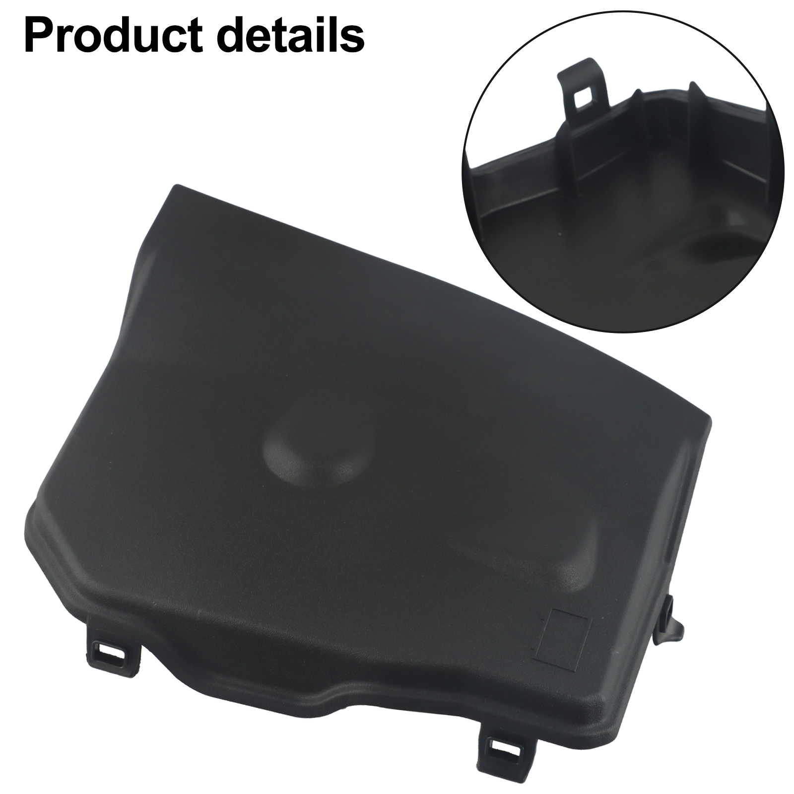 ABS Battery Box Cover Front Battery Box Cover High Materials Non-deformation Size As Shown In The Picture