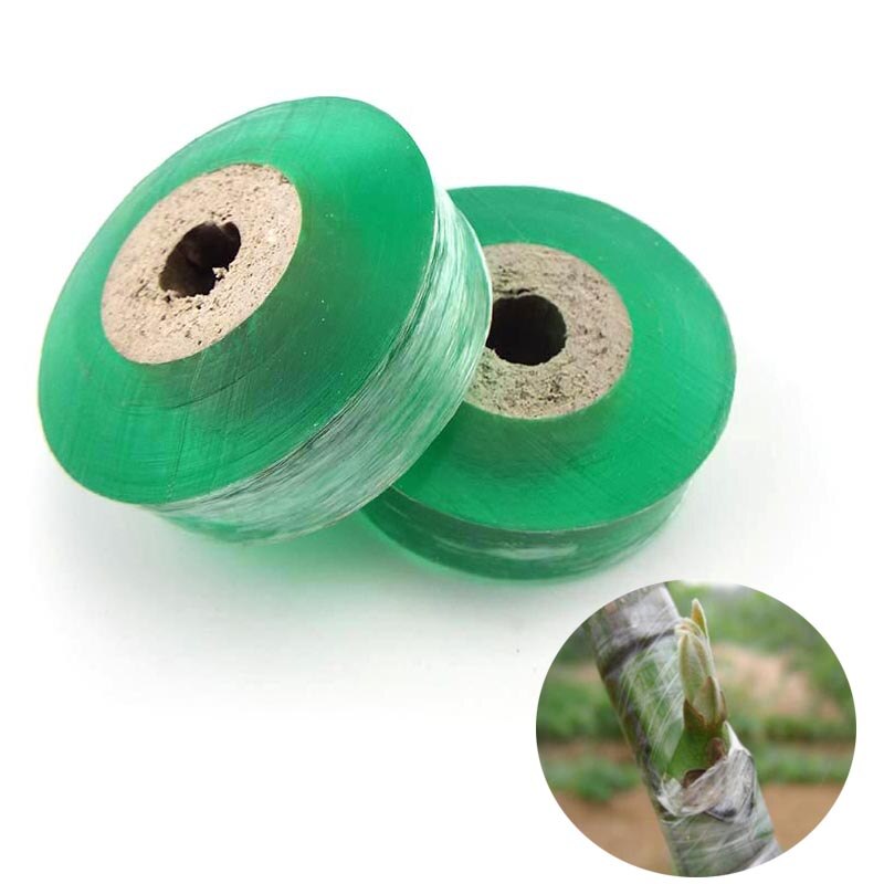2cm 1 rulle träd ympning sliptejp fruktträd blomma växt sekatör ympa gren trädgårdsarbete binda bälte pvc sliptejp